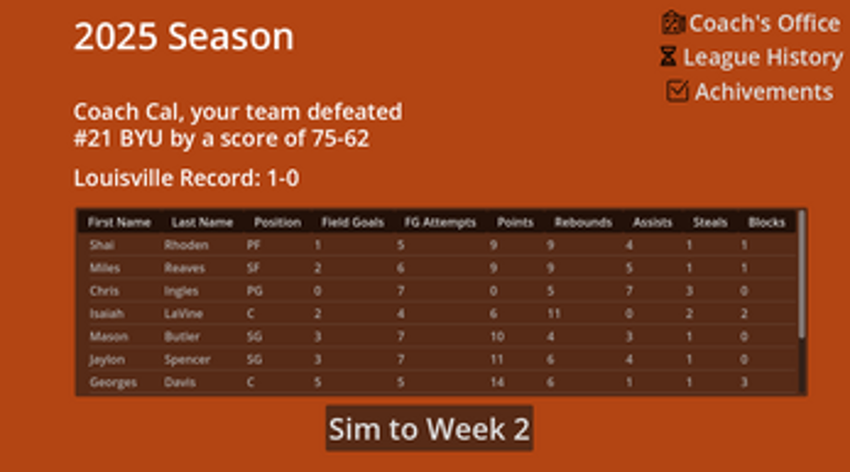 Armchair Coach: College Basketball Image