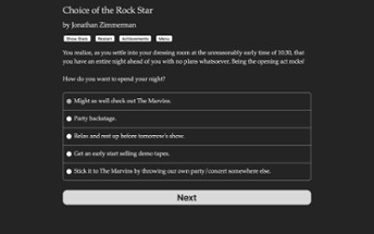 Choice of the Rock Star Image