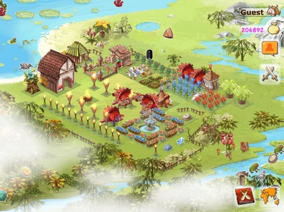 Conquer Earth : Location Based Stone Age War screenshot