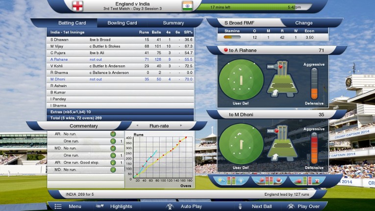 Cricket Captain 2014 screenshot