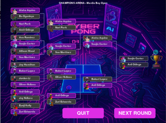 Cyber Pong AI Image