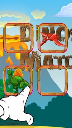 Dinosaur Animals Matching Puzzles for Pre-K Match screenshot