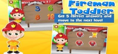 Fireman Toddler Games Image