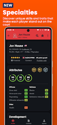 Basketball Legacy Manager 26 screenshot