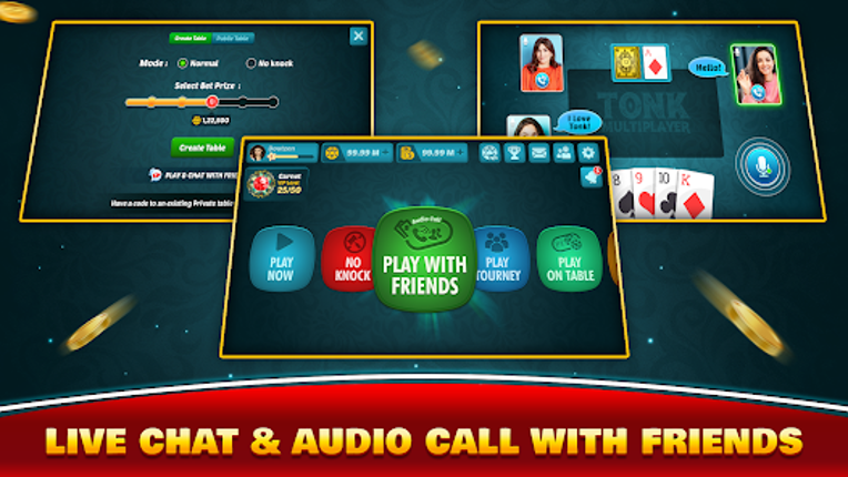 Tonk- Game of Cards screenshot