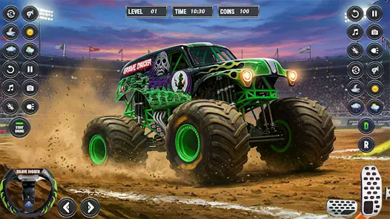 Monster Truck Demolition Stunt screenshot