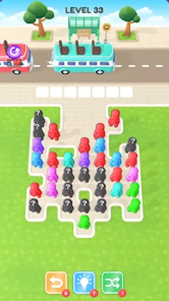 Bus Rush - Puzzle Game Image