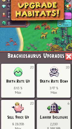 Idle Dino Zoo screenshot