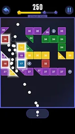 Bricks ball-phyisics breaker screenshot