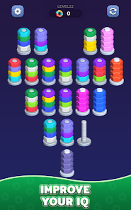 Nuts Color Sort: Sorting Games screenshot