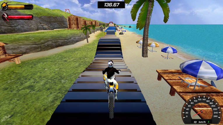 Hill Bike Racing 3D – Turbo Stunt screenshot
