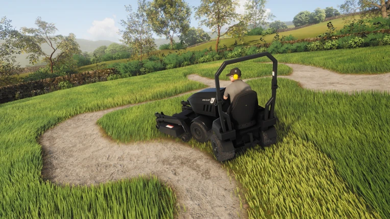 Lawn Mowing Simulator: Landmark Edition screenshot