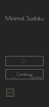 Minimal Sudoku - Play Sudoku Image