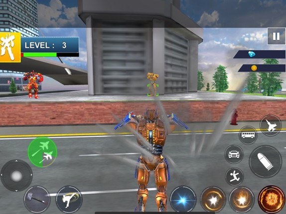 Multi Robot War Car Robot Game screenshot