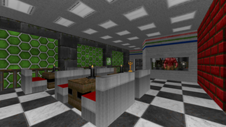 Squenched Avacausage - a Doom II mapset screenshot