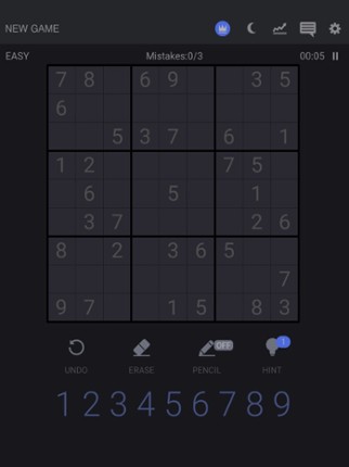 Sudoku: Classic Sudoku Puzzle Image