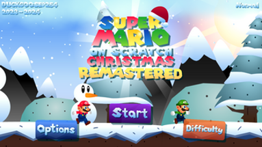 Super Mario on Scratch Christmas Remastered Image