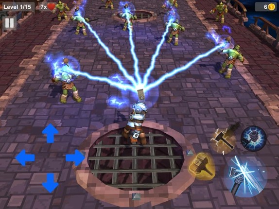 Thor Superhero: God Thunder 3D Image
