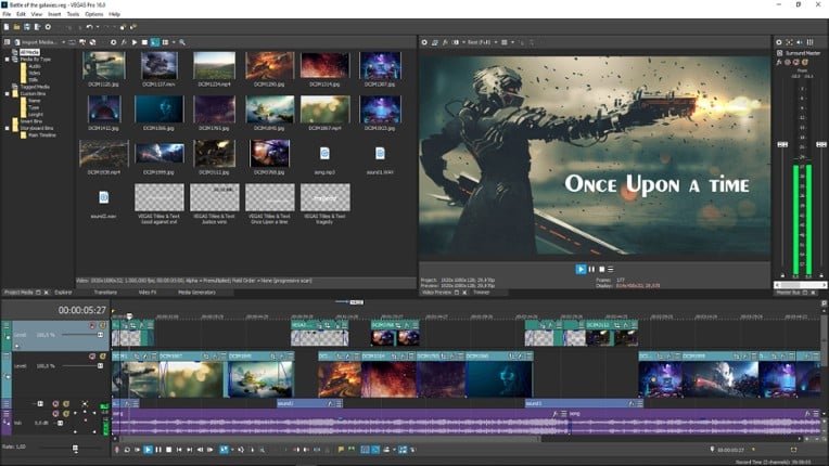 VEGAS Pro 16 Edit Steam Edition screenshot