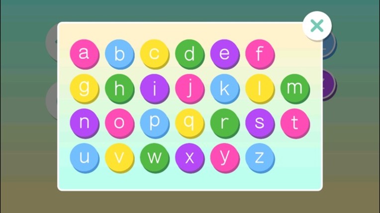 ABC Writing in Flat Design Image