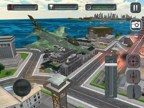 Airplane Jet Fighter 2017 screenshot
