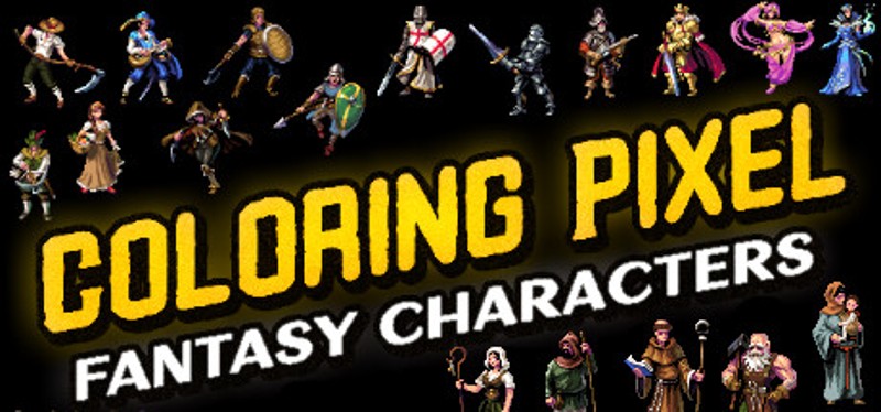 Coloring Pixel: Fantasy Characters Image