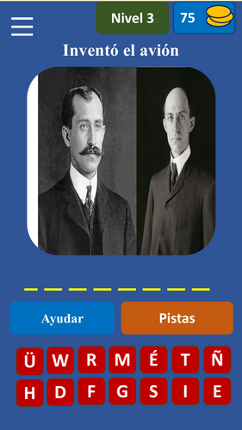 Cuestionario de famosos screenshot