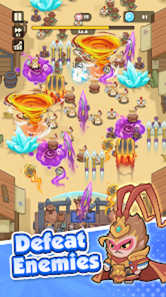 Rumble Paws: Backpack Fight screenshot