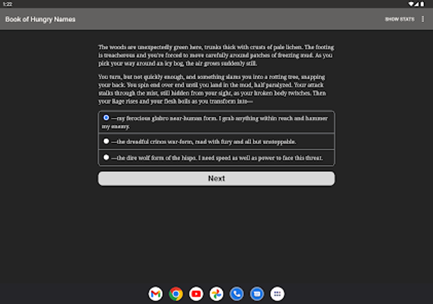 Werewolf: Book of Hungry Names screenshot