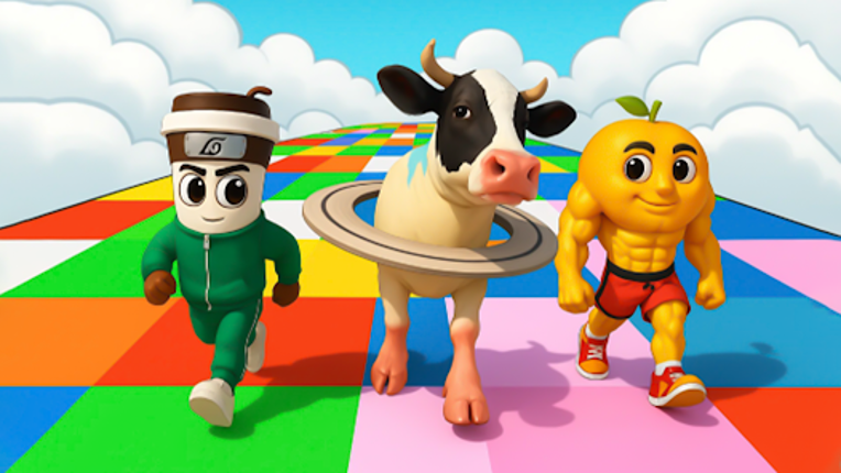 Monster Parkour: Blox Obby Run screenshot