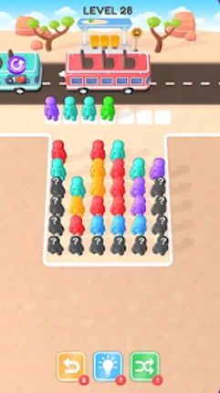 Bus Rush - Puzzle Game screenshot