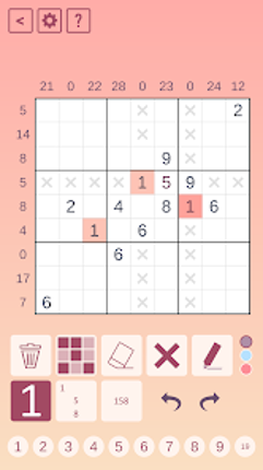 Sandwich Sudoku Image