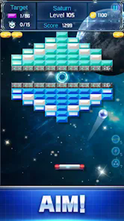 Brick Breaker : Space Outlaw screenshot