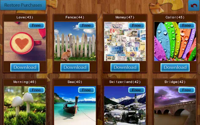 Jigsaw Puzzles - Landscape screenshot