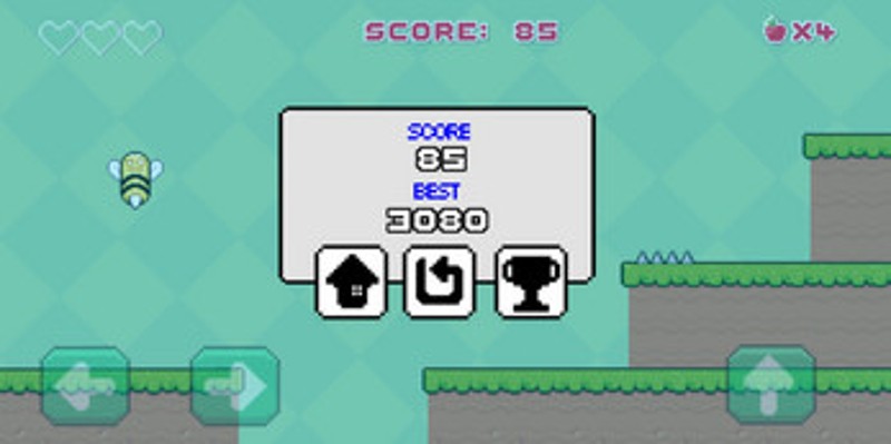 Ninja Frog Platformer screenshot