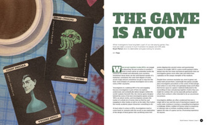 Wyrd Science - Vol. 1 / Issue 4 - The Game Is Afoot Image