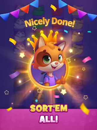 Kitty Sort: Twisted Tails screenshot