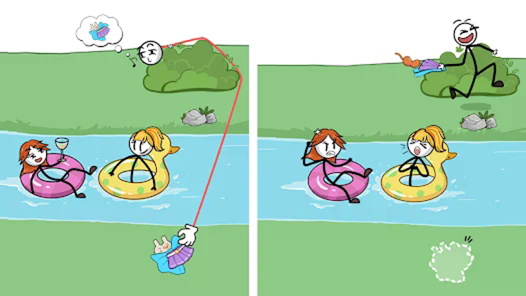 Thief Troll - Stickman Robber Image