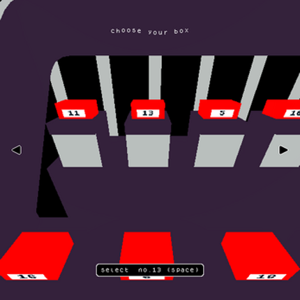 gameshow where you open boxes and say yes/no to selling your box screenshot