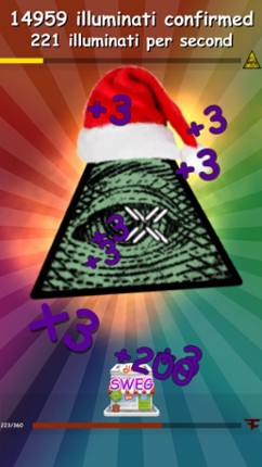 Meme Clicker - MLG Christmas screenshot