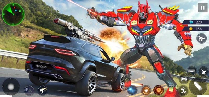 Multi Robot War Car Robot Game screenshot
