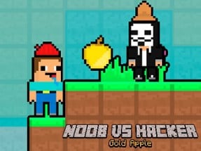 Noob vs Hacker Gold Apple Image