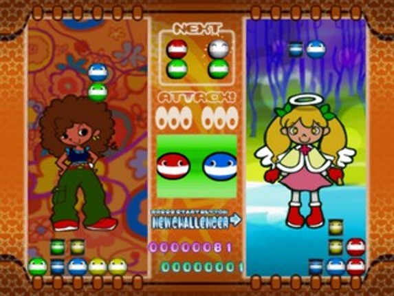 Pop'n Taisen Puzzle Dama Online screenshot
