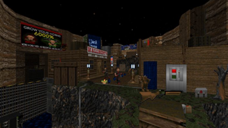 Squenched Avacausage - a Doom II mapset Image