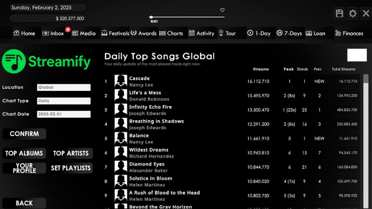 Streaming Race screenshot