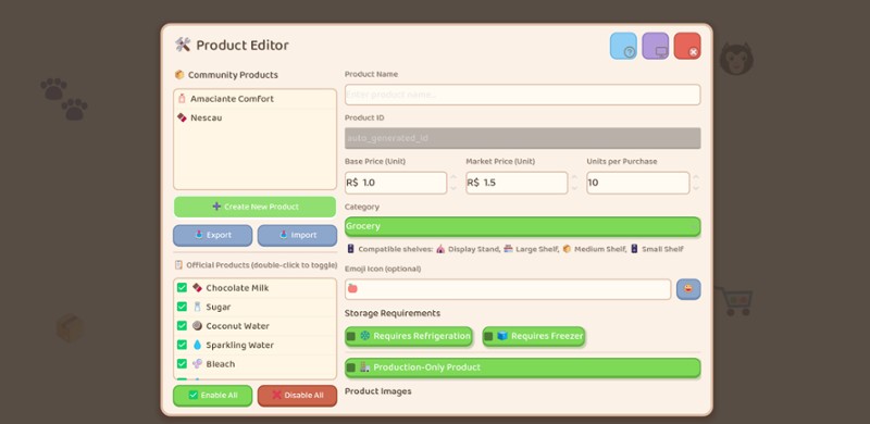 SupermarCAT screenshot