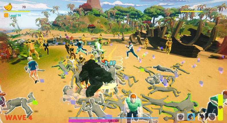 The Showdown: Gorilla vs 100 screenshot