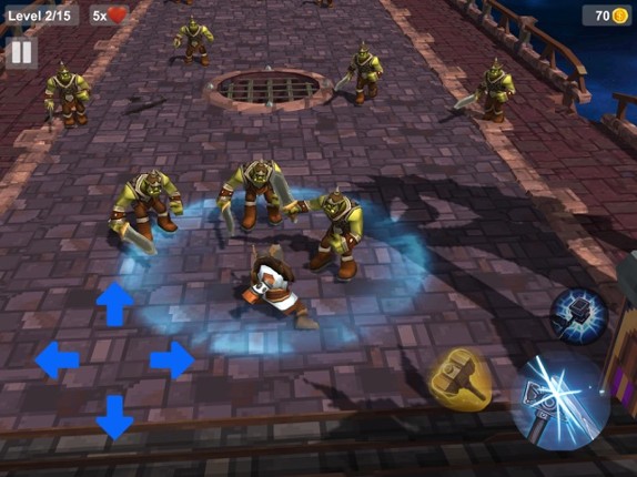 Thor Superhero: God Thunder 3D screenshot