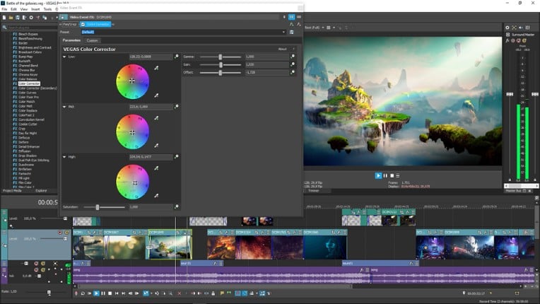 VEGAS Pro 16 Edit Steam Edition screenshot