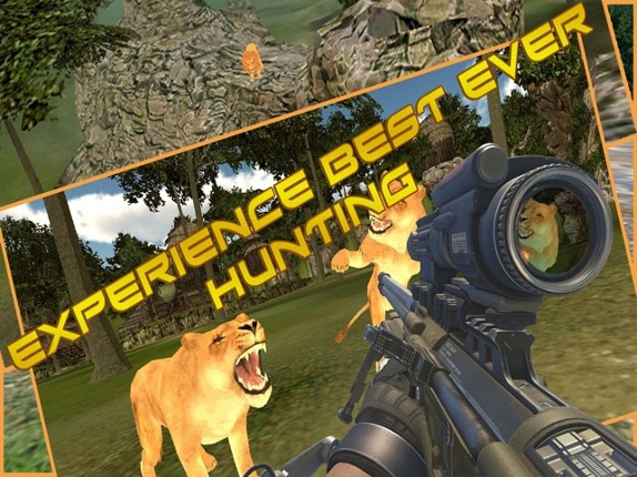 Wild Lion Hunter 2016 - Jungle King Hunting Simulation 3d : Full fun free game screenshot